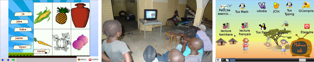 Malinux TV, interface et utilisation au Mali
