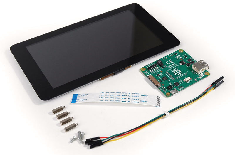 Official touchscreen from the Raspberry Pi Foundation