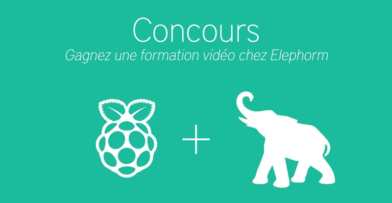Gagnez une formation Raspberry Pi