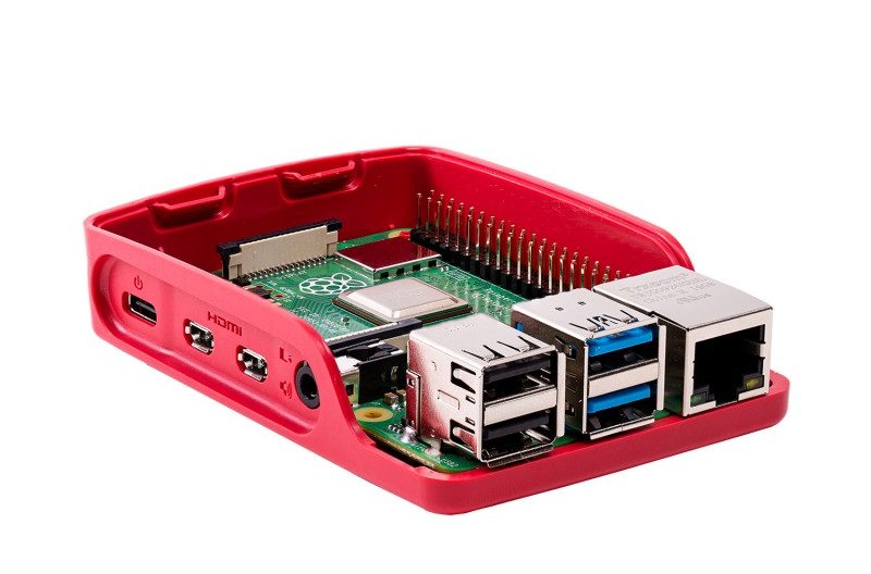 Raspberry Pi 4とそのアクセサリを購入してください。